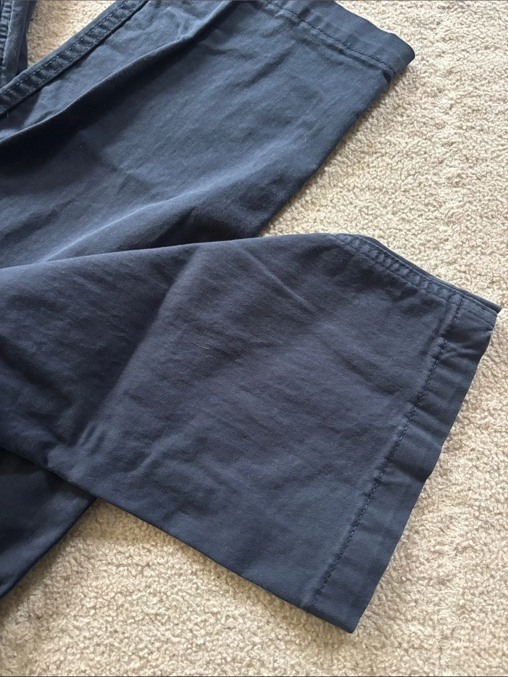 George Men's Dark Navy Chinos